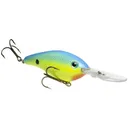Strike King Pro Model 6XD Crankbait 1 oz Powder Blue Back Chartreuse - Strike-King-Lures