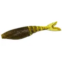 Yamamoto 4'' Zako Grn Pumpkin/Blk Flk 6pk - Gary-Yamamoto-Lures
