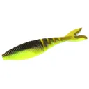 Yamamoto 4'' Zako Grn Pmpkn No Flk/Lemon 6pk - Gary-Yamamoto-Lures