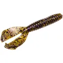 Strike King Rage Menace Grub GrnPmpkn Purple & Gold 8pk - Strike-King-Lures