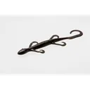 Zoom Mag Lizard 8'' Black Red Glitter 9pk - Zoom-Baits