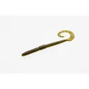 Zoom Shakey Tail 6'' Green Pumpkin 20pk - Zoom-Baits