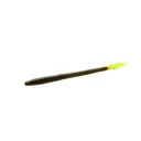 Zoom Trick Worm 6.5'' Green Pumpkin/Chart 20pk - Zoom-Baits