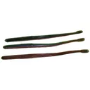 Roboworm 6'' Straight Tail Aaron's Magic Red & Blk 10pk - Roboworm-Baits
