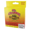 Mr Crappie Mono 8lb 500 yd Clear - Mr-Crappie-Baits