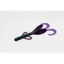 Zoom Baby Brush Hog 4'' Junebug 12pk - Zoom-Baits
