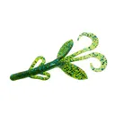 Zoom Baby Brush Hog 4'' Blue Watermelon 12pk - Zoom-Baits