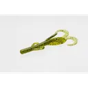Zoom Baby Brush Hog 4'' Watermelon Gold Glit 12pk - Zoom-Baits
