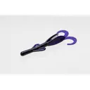 Zoom Baby Brush Hog 4'' Junebug Red 12pk - Zoom-Baits
