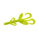 Zoom Baby Brush Hog 4'' Banana Seed 12pk - Zoom-Baits