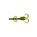 Zoom Baby Brush Hog 4'' Watermelon Orange 12pk - Zoom-Baits