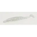 Zoom Swimmin Super Fluke White Ice 5pk - Zoom-Baits