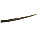 Zoom Shakey Head Worm 5'' Green Pumpkin Magic 20pk - Zoom-Baits