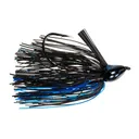 Strike King DB Structure Jig 3/4 oz Black Blue - Strike-King-Lures