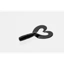 Zoom Fat Albert Twin Tail Black 10pk - Zoom-Baits