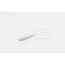 Zoom Fat Albert Twin Tail White Pearl 10pk - Zoom-Baits