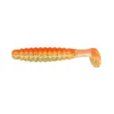 Charlie Brewer Slider Grub 1.5''  Orange Chartreuse 18p - Charlie-Brewers-Slider