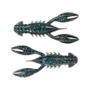 Z Man TRD CrawZ 2.5'' Black/Blue 6pk - Z-Man-Fishing