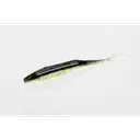 Zoom Super Fluke 5'' Midnite Chartreuse 10pk - Zoom-Baits