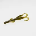 Zoom Tiny Brush Hog 3'' Green Pumpkin 15pk - Zoom-Baits