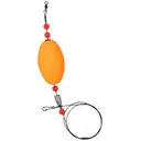 Comal Leader Weighted Oval Orange (Mono) - Comal-Tackle