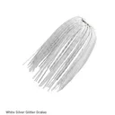 Z Man EZ Skirt White Silver Glitter Scales - Z-Man-Fishing