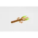 Zoom Lil Critter Craw 3'' Pumpkin/Chartreuse 12pk - Zoom-Baits