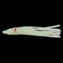 P-Line Sunrise Squid 2.5'' Glow 8pk - P-Line