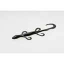 Zoom Lizard 6'' Black 9pk - Zoom-Baits