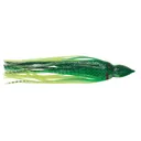 P-Line Sunrise Squid 4.5'' Green/Chart/Black 5pk - P-Line
