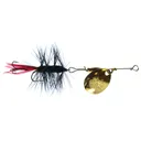 Joe's Flies Short Striker 1/16 Black Wooly Worm - Joes-Flies
