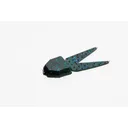 Zoom Small Chunk 2.5'' Black Blue Glit 5pk - Zoom-Baits