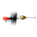 Joe's Flies Short Striker 10 Black Wooly Worm - Joes-Flies