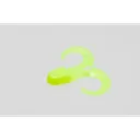 Zoom Swimmin Chunk 3'' Chartreuse Pearl 10pk - Zoom-Baits