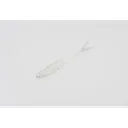 Zoom Fluke 4'' White Ice 10pk - Zoom-Baits