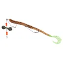 Creme 6'' Pre-Rigged Curl Pump/Chart Pepper Tail 1 Rig - Creme-Lures