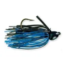 Strike King Bitsy Bug Jig Black/Blue 1/8 oz - Strike-King-Lures