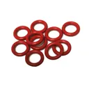 Case Plastics O-Ring # 10 Red 25pk - Case-Plastics