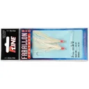 P-Line Farallon Feather 2 hk 3/0 White/White - P-Line