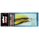 P-Line Farallon Feather 2 hk 5/0 Yellow/Black - P-Line