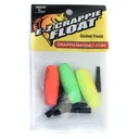 Leland Crappie Float Green/Red/Yellow 1.5'' 3pk - Leland-Lures