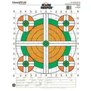 Champion Scorekeeper Targets Fluorescent Orange & Green Bull - 100 yd. Rifle Sight-In, 100/Pack - Champion