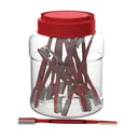 Birchwood Casey Dual Nylon Brushes in Plastic Tub 25/ct - Birchwood-Casey