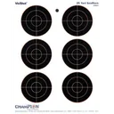 Champion VisiShot Targets 3" Bull's Eye Targets - 8.5" X 11", 10/Pack - Champion Target