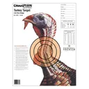 Champion Life-Size Turkey Sight-In Target, 12/Pack - Champion