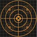 Birchwood Casey Big Burst Revealing Targets Sight-In 12" 3/ct - Birchwood-Casey