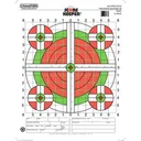 Champion Scorekeeper Paper Targets Fluorescent Orange Green Bull 100 yd. Rifle Sight-In 12/ct - Champion