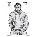 Birchwood Casey Eze-Scorer BC Bad Guy Paper Target 12"x18" 10/ct - Birchwood-Casey