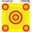 Champion Shotkeeper Targets Yellow & Red 5 Bull, Small, 12/Pack - Champion Target