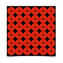 Birchwood Casey Adhesive Target Spots 1" 360/ct - Birchwood-Casey